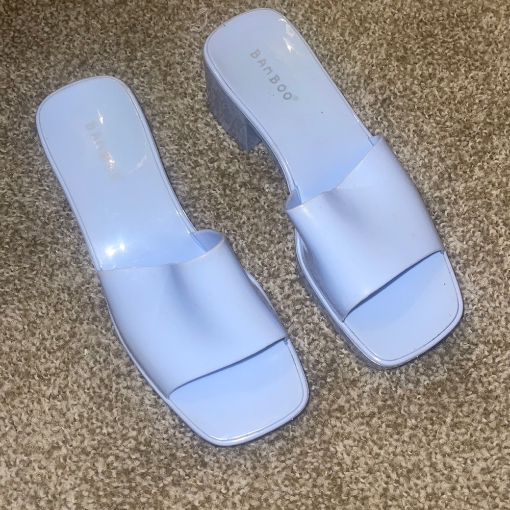 Bamboo rubber mules